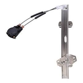 AutoandArt Replacement Front Drivers Manual Window Lift Regulator Compatible with 96-00 Civic Sedan 72250S04013