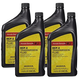 Genuine OEM HCF-2 CVT 4 Quarts Automatic Transmission Fluid (4x1 Qt) For Honda