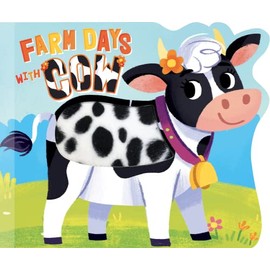 Farm Days with Cow - Touch and Feel Board Book - Sensory Board Book