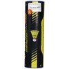 Carlton F1 -Ti Medium Speed Shuttlecocks, Yellow (Tube Of 6)