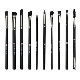 Royal  Langnickel BX-SET10 Revolution Kit de brochas de maquillaje, ojo profesional, 10 piezas                                                        