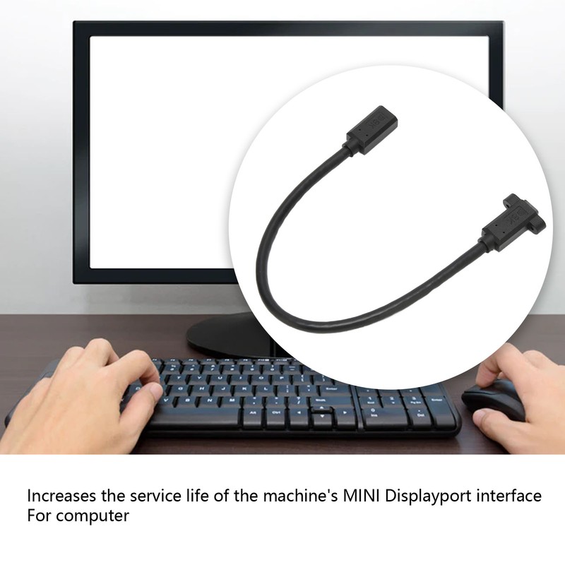 Mini DP to Mini DP Adapter Small Portable 8K Mini