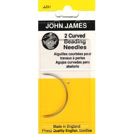 Colonial Curved Beading Needles-2/Pkg