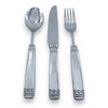 Cavagnini Handmade 18/10 Steel and Pewter Cutlery Set of 3