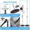 Fshihine Boat Cover Support Poles, 2 Pack Adjustable Stainless Steel