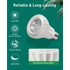 Pawfly Grow Lights for Indoor Plants, 12W PAR20 LED Grow