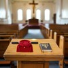 Church Tithe Offering Bags with Wooden Handles,Offering Baskets for Church