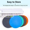 5 Pcs Round Silicone Trivets Pot Holder Mats,Extra Thick Heat