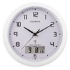 Champion 25cm MSF Radio Controlled Quartz wall clock with inset