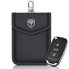 Ninitch Key Fob Signal Blocker Pouch - Waterproof RFID Protection
