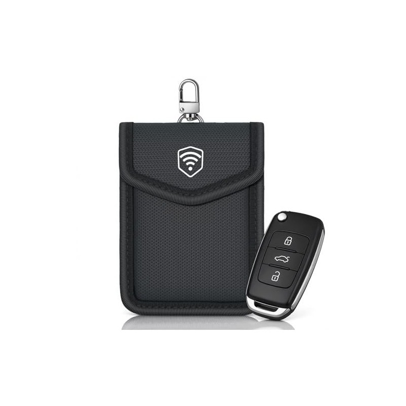 Ninitch Key Fob Signal Blocker Pouch - Waterproof RFID Protection