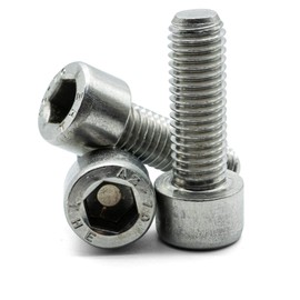 Hippo Hardware M1.6 (1.6mm X 3mm) Socket Cap Screw Hex Head Allen Bolts A2 Stainless Steel (Pack of 3)