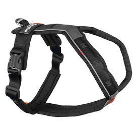 Non-stop dogwear Line Harness 5.0 |214| Guide and Everyday Harness, Colour: Black, Size: G 1