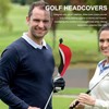 Golf Driver Head Covers,Golf Club Protective Cover | Water-Resistant, Protective