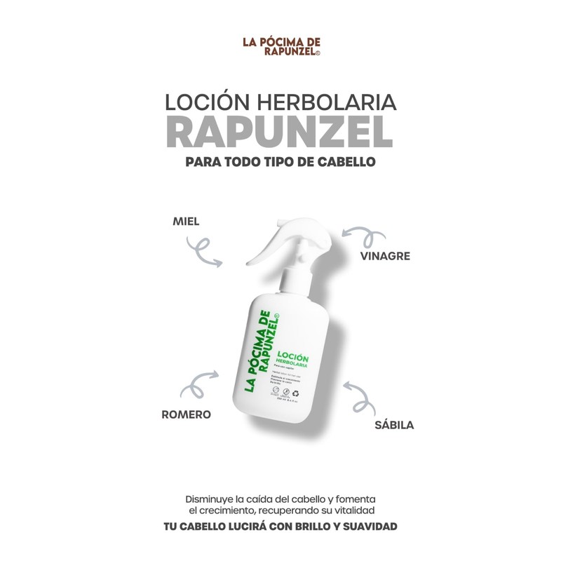 Pócima de Rapunzel KIT SHAMPOO (Anti-grasa)