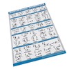 60x90cm Workout Charts Clear Rugged Easy Reading Bodyweight Exercises Poster