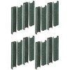 Alberts 531195 Wire Clips Zinc Phosphated Green Plastic-Coated Width 22