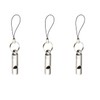 Compal Big Sound Emergency Whistle, Set of 3, Silver