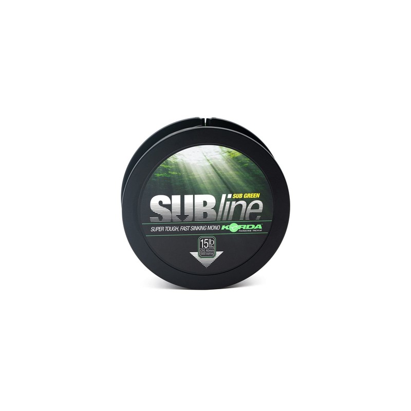 Korda SUBline Carp Monofilament 10lb Green