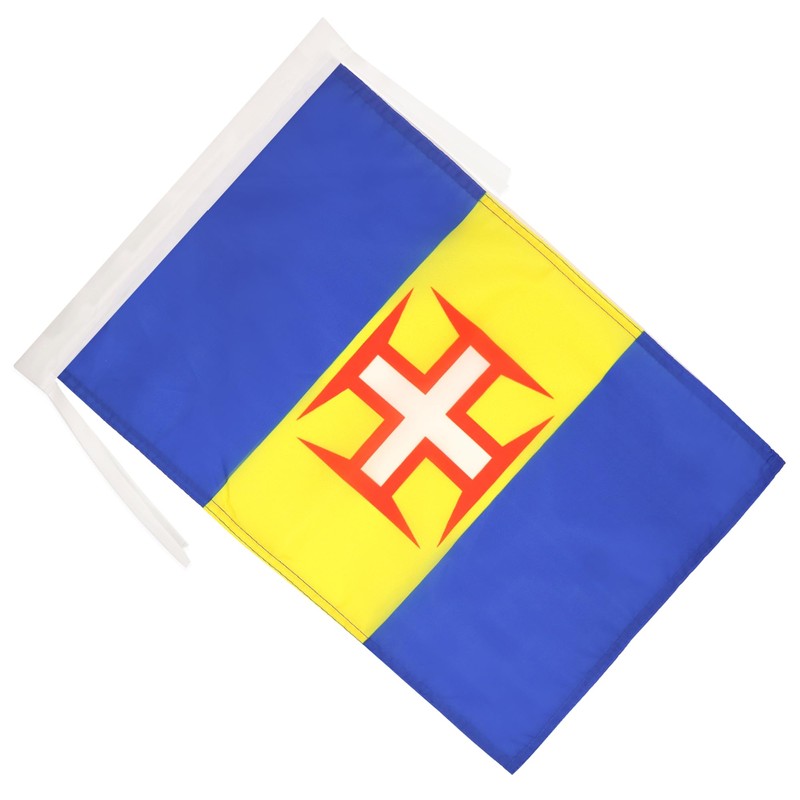 AZ FLAG Madeira Flag 18'' x 12'' cords - Portugal