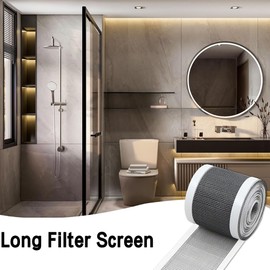 Yeenano Disposable Shower Drain Mesh Stickers, Hair Filter Shower Filter Rinse Filter Stickers, Drain Filter Shower for Showers, Bathtubs, Kitchens