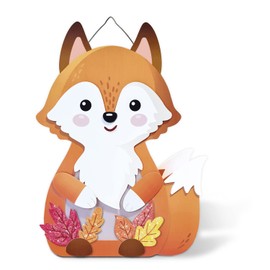 Ursus 18740001F - Lantern Craft Set Fox Complete Set for Making a Lantern Yourself Including Instructions (English language not guaranteed), Ideal for Parades or as Autumn Decoration, Medium