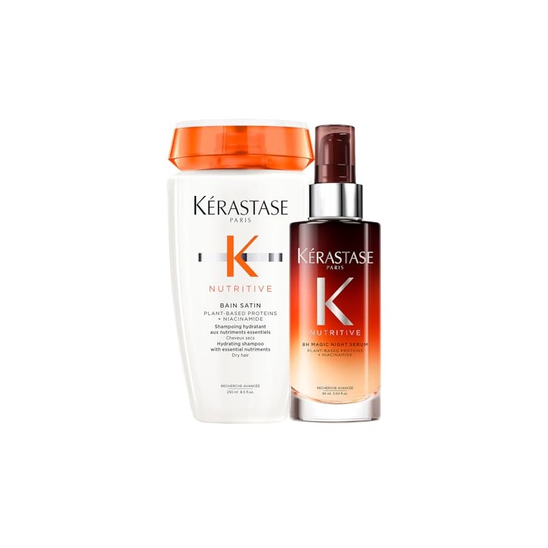 Kérastase Set Shampoo Bain Satin Riche 250ml + 8H Magic