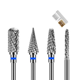 5pcs Nail Clipper Bits,Nail Clipper Attachment,Diamond Ceramic Tungsten Steel Nail Clipper Bits,Nail Clipper Bits