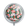 Poker Chips and Ace Cards Pattern Pill Case Trinket Gift