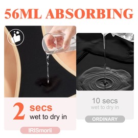 IRISMORII Leak Proof Incontinence Underwear for Women Washable Absorbent Bladder Control Postpartum Briefs 1Pack (Beige 3X)