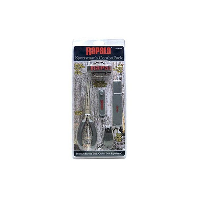 Rapala Combo Pack 6 1/2 Pliers / Jig punch/ Hook