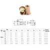 LiebeWH - Juego de Tuercas Remachables, Tuercas Remachables(M8 (20 pcs/pack