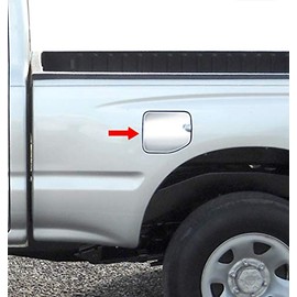 Tyger Auto Made in USA! Compatible with 2000-2004 Toyota Tacoma Gas Cap Chrome Stainless Steel Fuel Cover