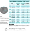 EEOST Adult Diaper Cover for Incontinence Noiseless Leak-Protection Underwear Plastic