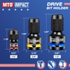 MTO 1/2 3/8 1/4-Inch Square Drive to 1/4-Inch Hex Socket