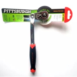Pittsburgh Indexable Swivel 360° Locks in various positions 3/8" drive