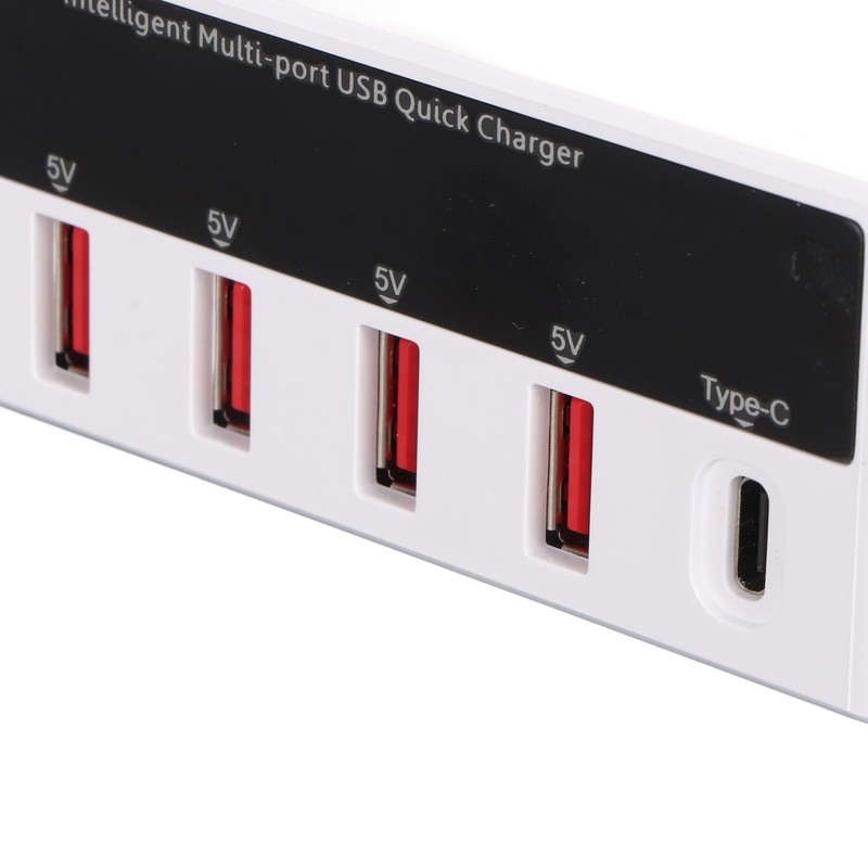 USB Fast Charging Station Wireless Multi Port 6 Ports 50W