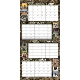 TURNER LICENSING Realtree Hunted Game Mini Wall Calendar (25998040635)