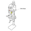 DNLK Drill Chuck fits Delta Dp350 Drill Press Made in