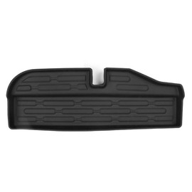IKON MOTORSPORTS TPE Cargo Trunk Liner, Compatible with 2021-2026 Ford Bronco 2/4 Door, Custom Fit All Weather Protection Heavy Duty Rear Trunk Tray Cargo Mats Well Protector, Black