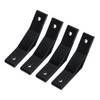 sourcing map 4pcs 135 Degree Angle Aluminium Profile Corner Bracket