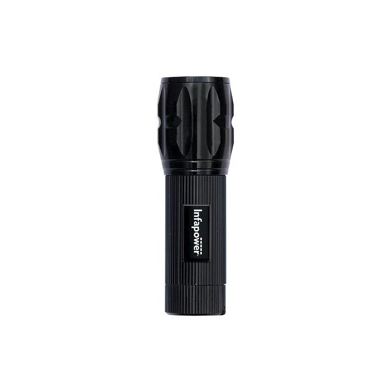 Infapower F011 3 Watt Powerful Pocket Torch, Black