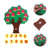 Operitacx Tree of Apples Craft Kit, Felt Fall Decor Tree