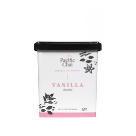Pacific Chai Vanilla Chai Latte, Instant Powered Dry Chai Tea Latte Beverage Mix, Gluten Free, Kosher, 9 Ounce (Pack of 1)