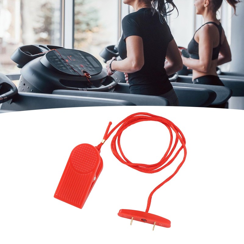 WQAPVHBG Treadmill Magnet Safety Key, Double Insert Treadmill Safety Key