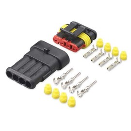 Owner Clan 4P 조립 방수 커넥터 자동차배선 방수커넥터 조립용 SQ04 4P Assembly Waterproof Connector Automotive Wiring Waterproof Connector Assembly SQ04