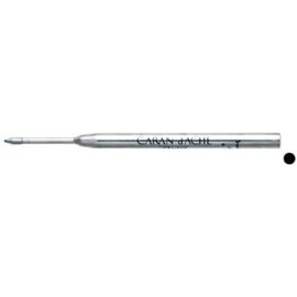Caran d'Ache Medium Black Ballpoint Refill - Box of 10