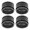 4 PCS 2.2in Aluminum Alloy Wheel Hub Universal Replacement Hub
