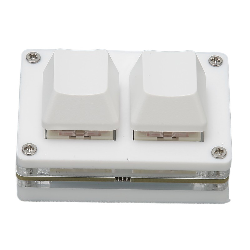 Mini Keypad 2 Keys USB Red Switch Plug and Play