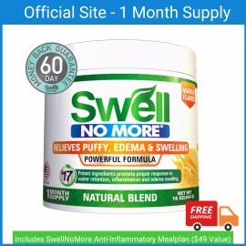 Swell No More – The Ultimate Natural Solution to Reduce Swollen Feet, Legs, and Ankles While Fighting Inflammation, Edema, Water Retention, and Bloating for Fast Relief and Improved Circulation